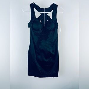 XOXO Dress Size 1/2 Women’s Floral Print Sleeveless Black New With Tag